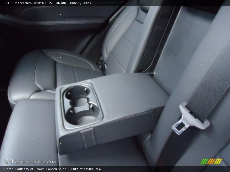 Black / Black 2012 Mercedes-Benz ML 350 4Matic