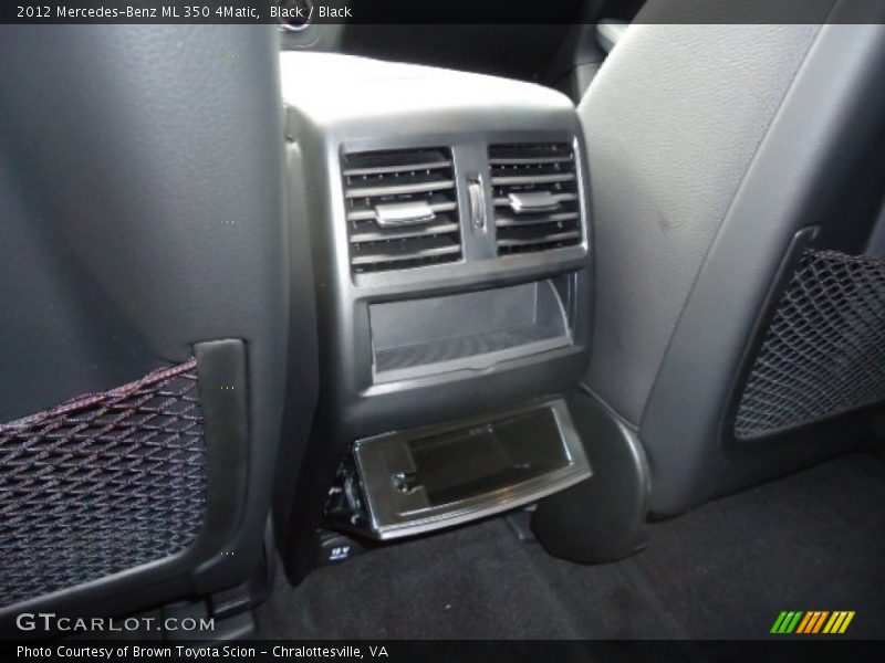 Black / Black 2012 Mercedes-Benz ML 350 4Matic