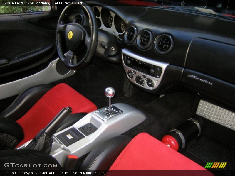  2004 360 Modena Black Interior