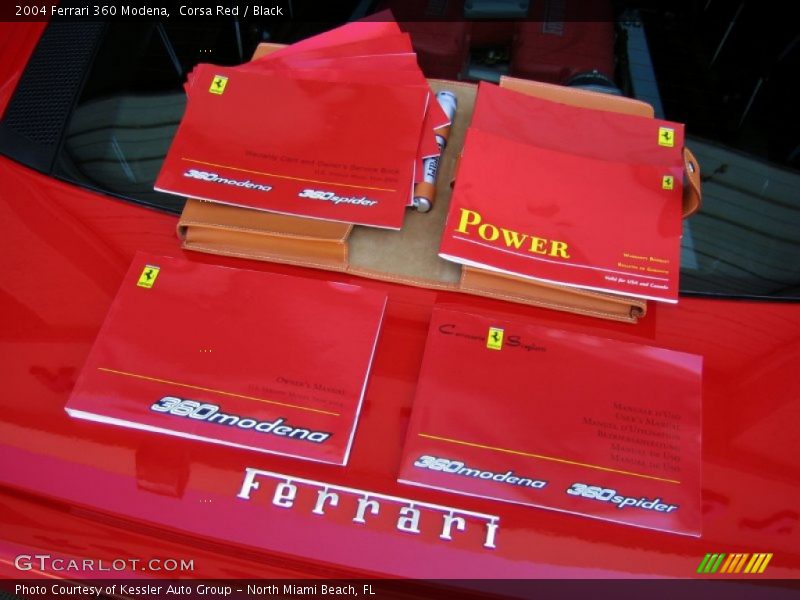 Books/Manuals of 2004 360 Modena