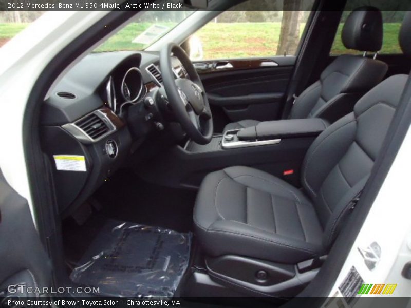  2012 ML 350 4Matic Black Interior
