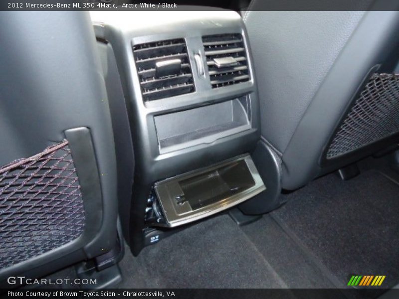 Arctic White / Black 2012 Mercedes-Benz ML 350 4Matic