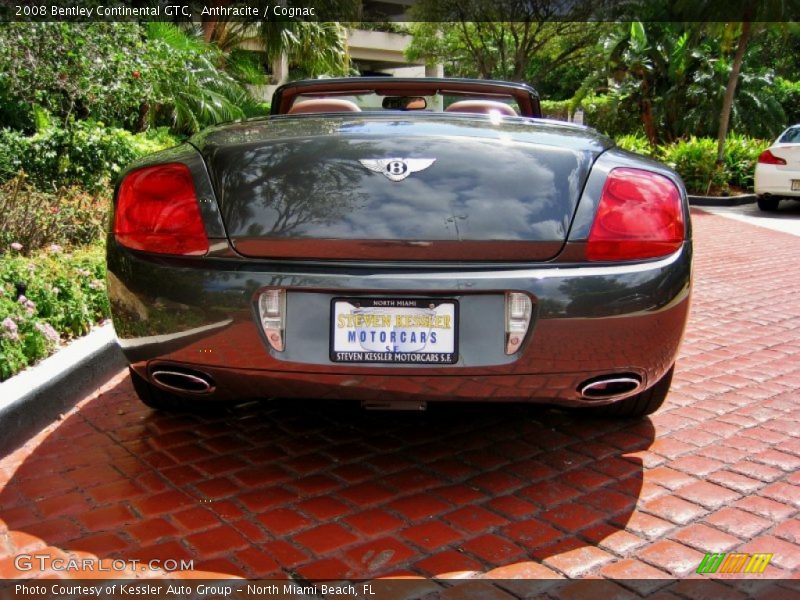 Anthracite / Cognac 2008 Bentley Continental GTC