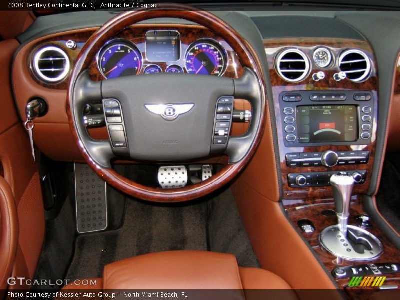 Dashboard of 2008 Continental GTC 