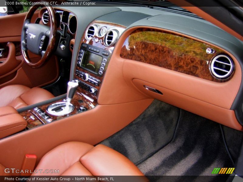 Dashboard of 2008 Continental GTC 