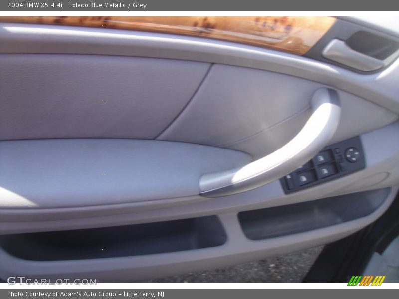 Toledo Blue Metallic / Grey 2004 BMW X5 4.4i