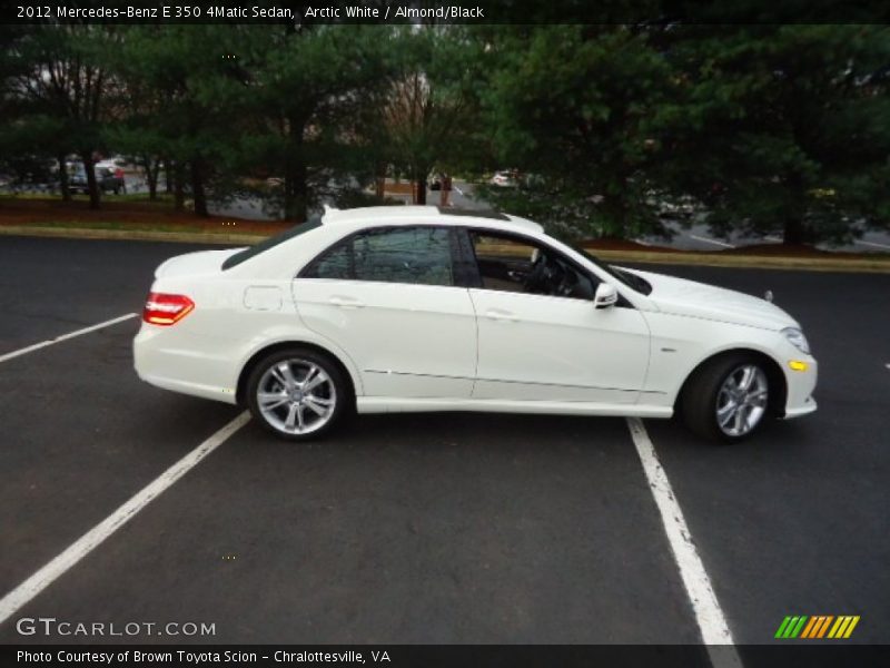 Arctic White / Almond/Black 2012 Mercedes-Benz E 350 4Matic Sedan