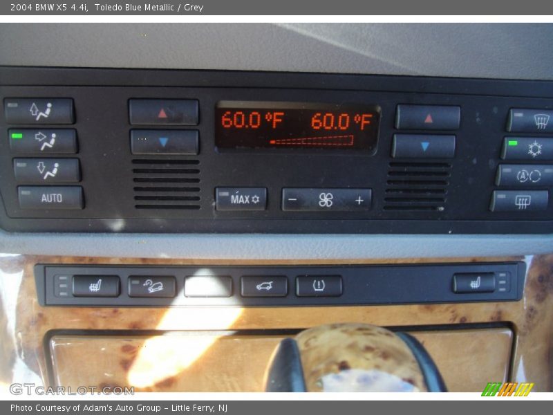 Toledo Blue Metallic / Grey 2004 BMW X5 4.4i