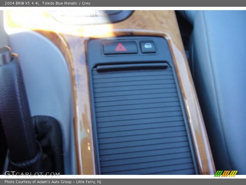 Toledo Blue Metallic / Grey 2004 BMW X5 4.4i
