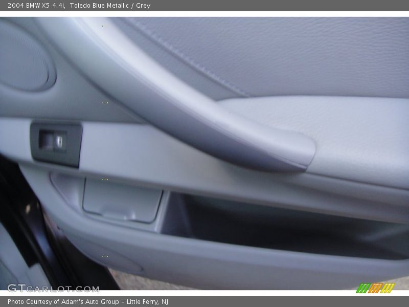 Toledo Blue Metallic / Grey 2004 BMW X5 4.4i