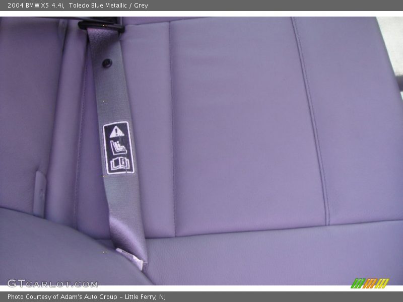 Toledo Blue Metallic / Grey 2004 BMW X5 4.4i