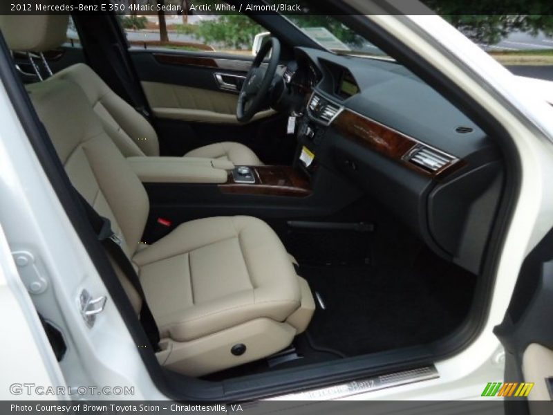 Arctic White / Almond/Black 2012 Mercedes-Benz E 350 4Matic Sedan