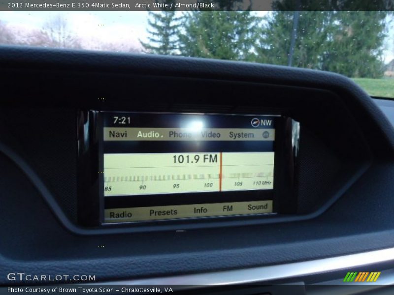Arctic White / Almond/Black 2012 Mercedes-Benz E 350 4Matic Sedan