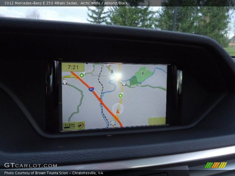 Navigation of 2012 E 350 4Matic Sedan