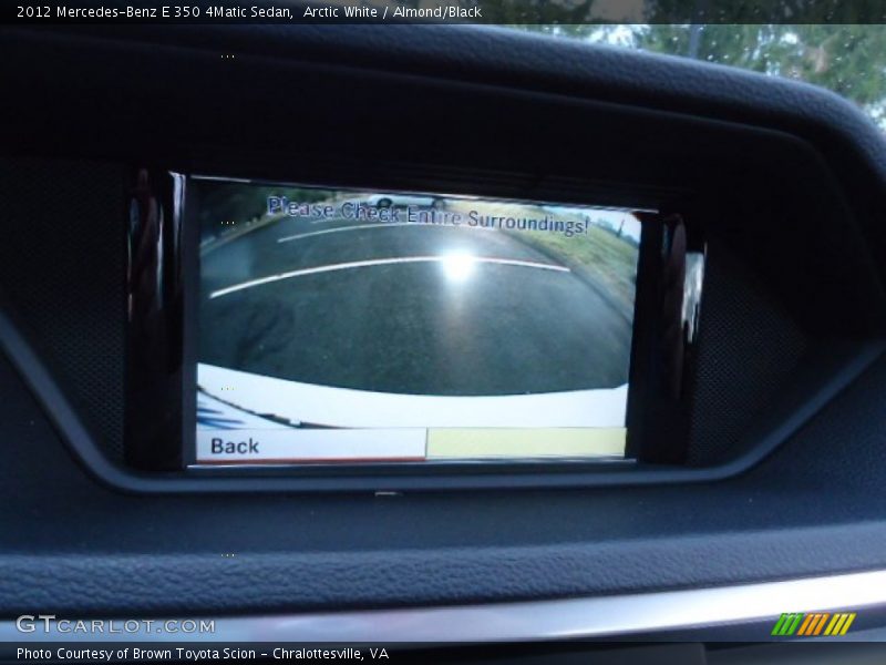 Arctic White / Almond/Black 2012 Mercedes-Benz E 350 4Matic Sedan