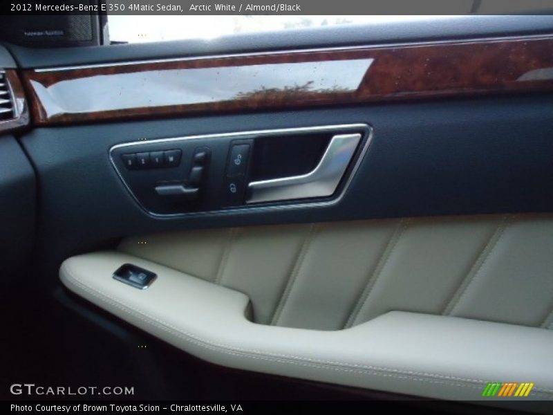 Arctic White / Almond/Black 2012 Mercedes-Benz E 350 4Matic Sedan