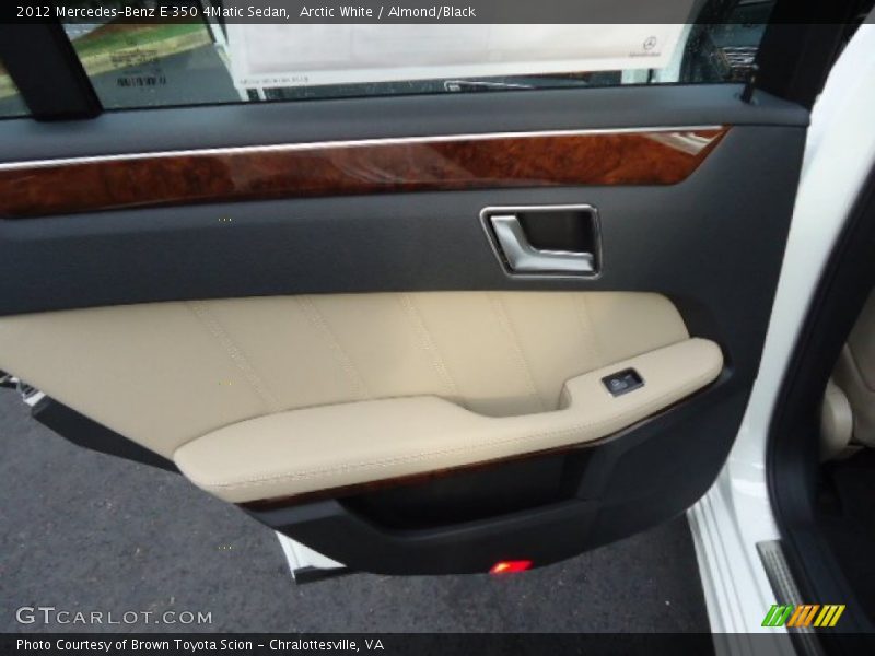 Arctic White / Almond/Black 2012 Mercedes-Benz E 350 4Matic Sedan