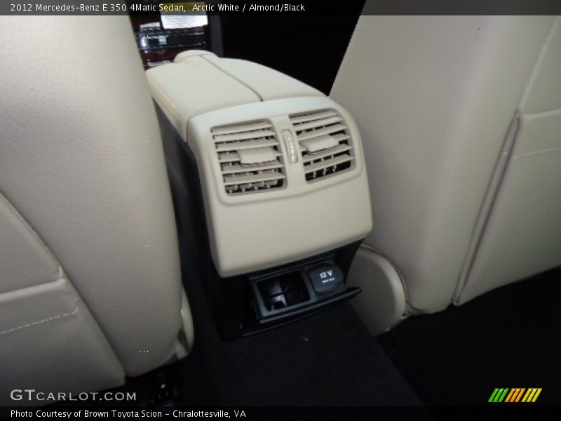 Arctic White / Almond/Black 2012 Mercedes-Benz E 350 4Matic Sedan