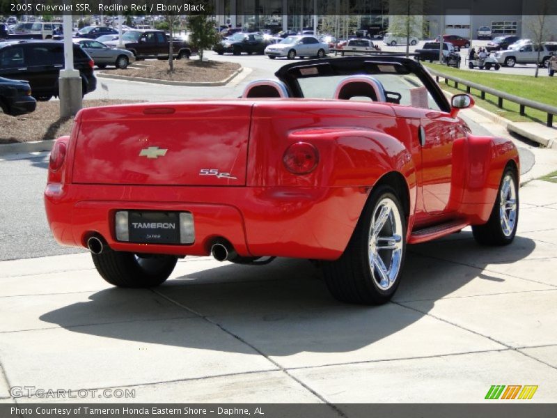 Redline Red / Ebony Black 2005 Chevrolet SSR