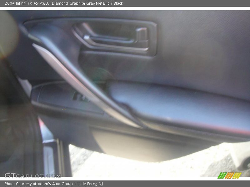 Diamond Graphite Gray Metallic / Black 2004 Infiniti FX 45 AWD