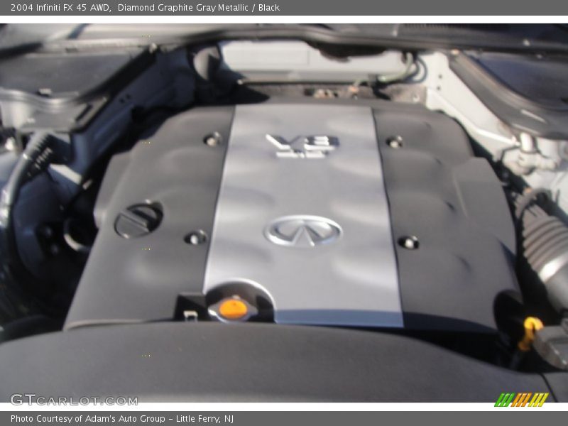Diamond Graphite Gray Metallic / Black 2004 Infiniti FX 45 AWD