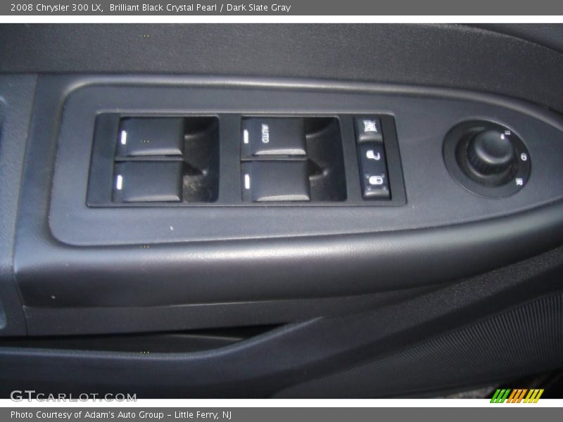 Brilliant Black Crystal Pearl / Dark Slate Gray 2008 Chrysler 300 LX