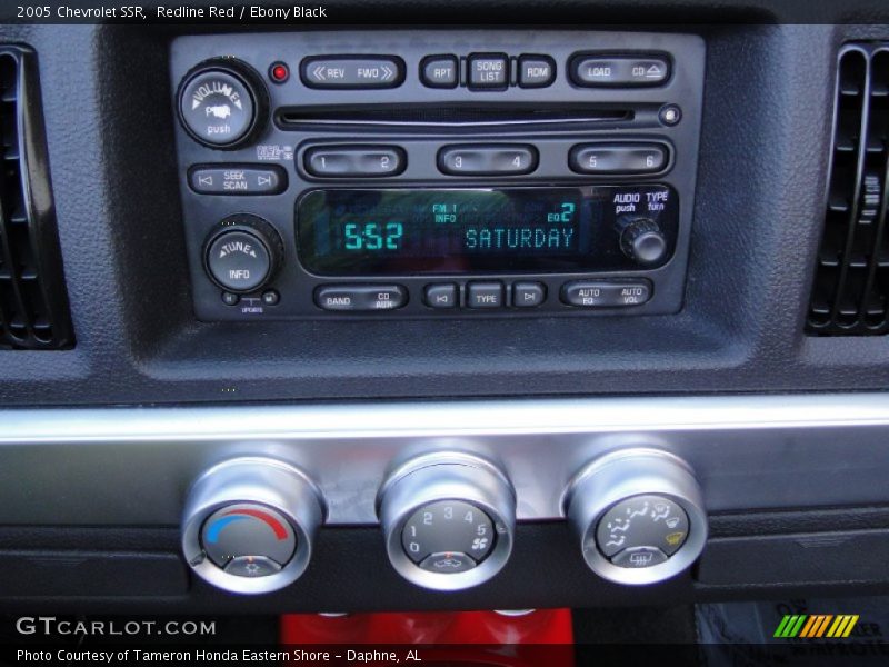 Audio System of 2005 SSR 