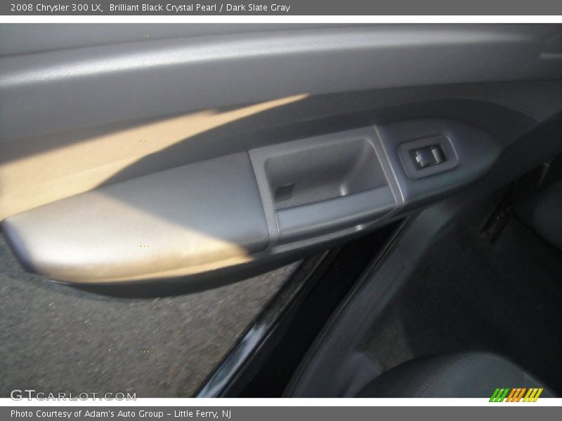 Brilliant Black Crystal Pearl / Dark Slate Gray 2008 Chrysler 300 LX