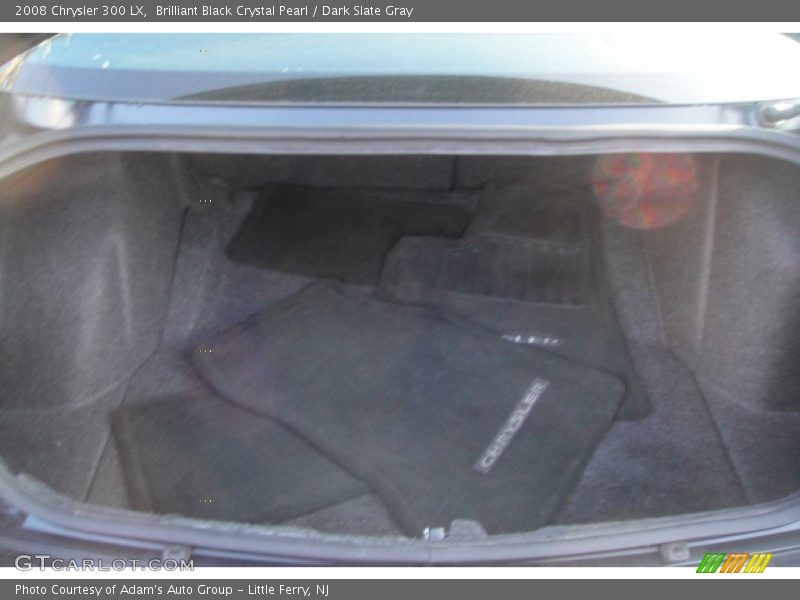 Brilliant Black Crystal Pearl / Dark Slate Gray 2008 Chrysler 300 LX