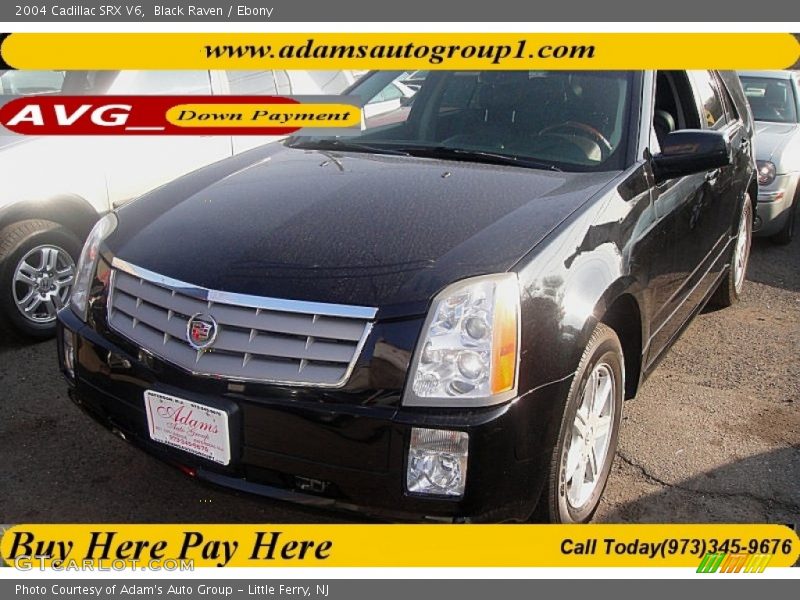 Black Raven / Ebony 2004 Cadillac SRX V6
