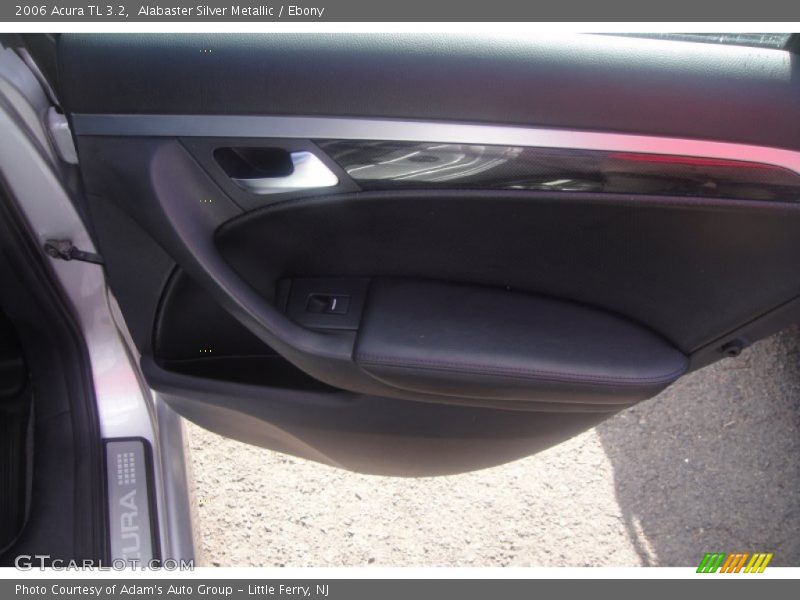 Alabaster Silver Metallic / Ebony 2006 Acura TL 3.2