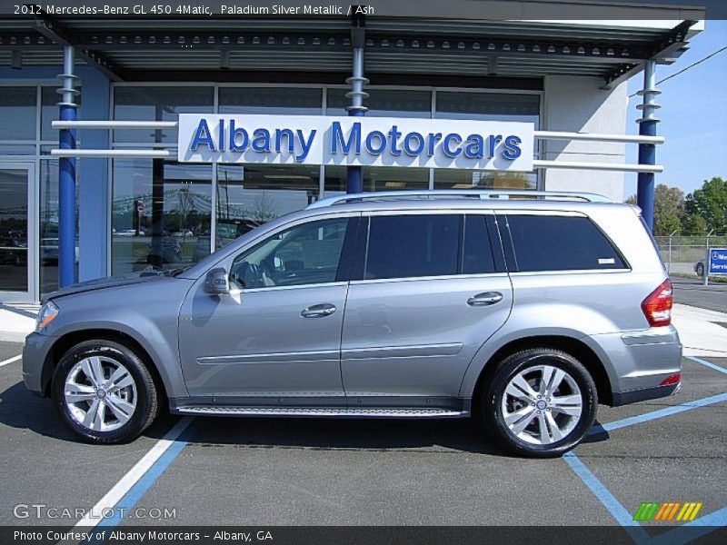 Paladium Silver Metallic / Ash 2012 Mercedes-Benz GL 450 4Matic
