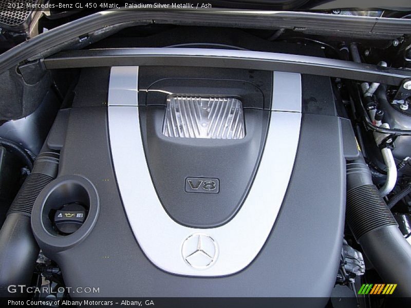 Paladium Silver Metallic / Ash 2012 Mercedes-Benz GL 450 4Matic