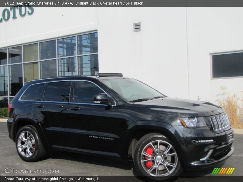 Brilliant Black Crystal Pearl / SRT Black 2012 Jeep Grand Cherokee SRT8 4x4