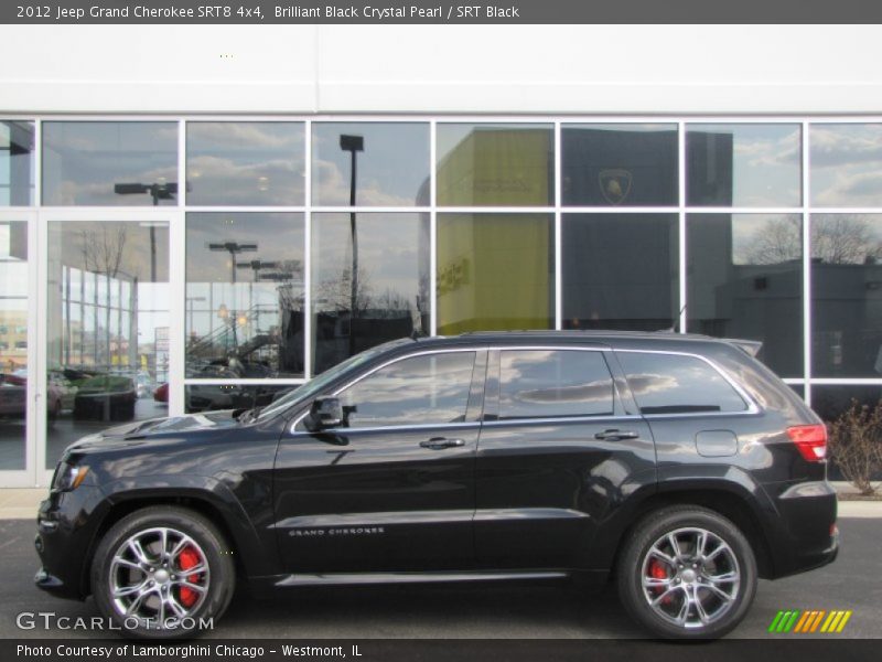  2012 Grand Cherokee SRT8 4x4 Brilliant Black Crystal Pearl