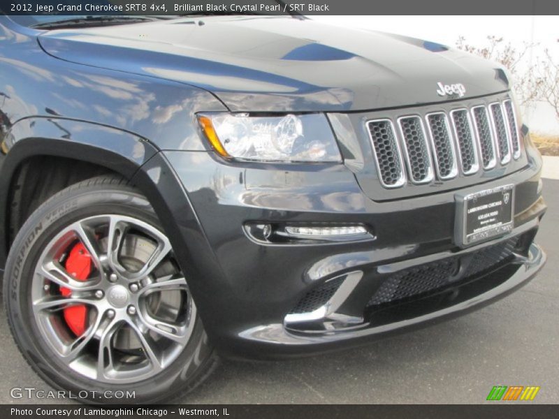 Brilliant Black Crystal Pearl / SRT Black 2012 Jeep Grand Cherokee SRT8 4x4