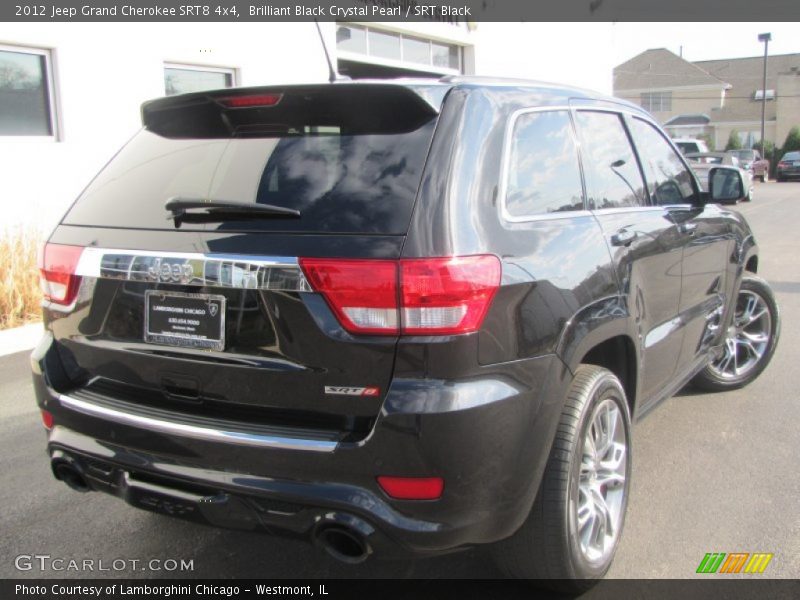 Brilliant Black Crystal Pearl / SRT Black 2012 Jeep Grand Cherokee SRT8 4x4