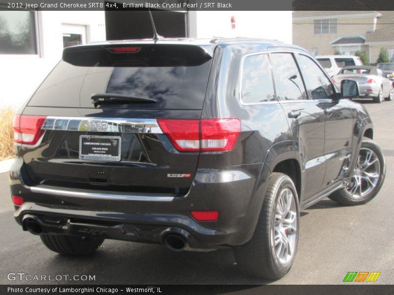 Brilliant Black Crystal Pearl / SRT Black 2012 Jeep Grand Cherokee SRT8 4x4