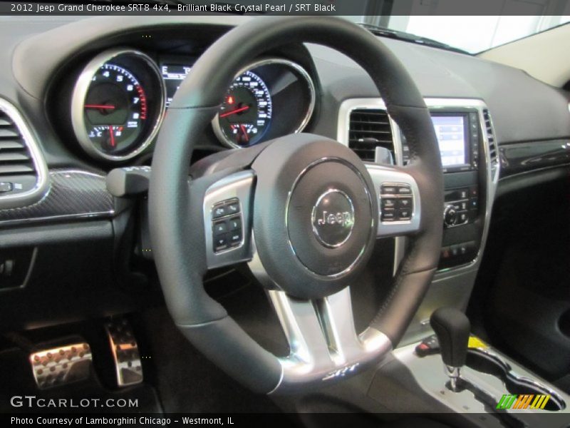  2012 Grand Cherokee SRT8 4x4 Steering Wheel