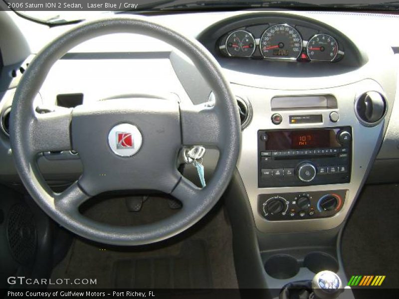 Laser Blue / Gray 2006 Saturn ION 2 Sedan