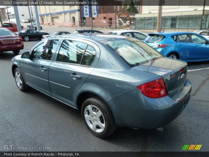 Blue Granite Metallic / Gray 2007 Chevrolet Cobalt LT Sedan