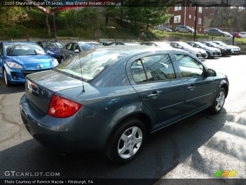Blue Granite Metallic / Gray 2007 Chevrolet Cobalt LT Sedan