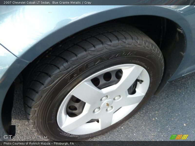 Blue Granite Metallic / Gray 2007 Chevrolet Cobalt LT Sedan
