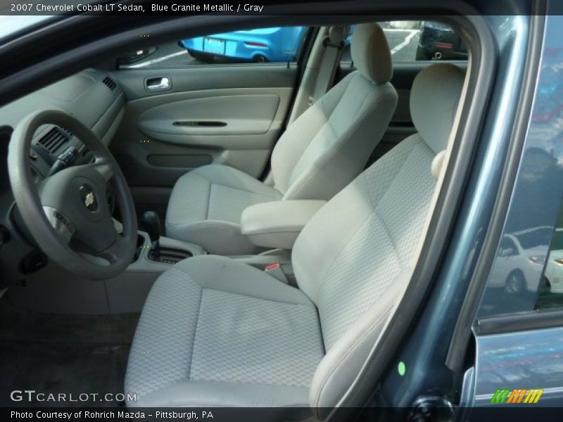 Blue Granite Metallic / Gray 2007 Chevrolet Cobalt LT Sedan