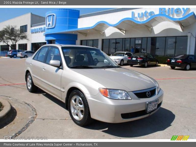 Sand Mica / Beige 2001 Mazda Protege LX