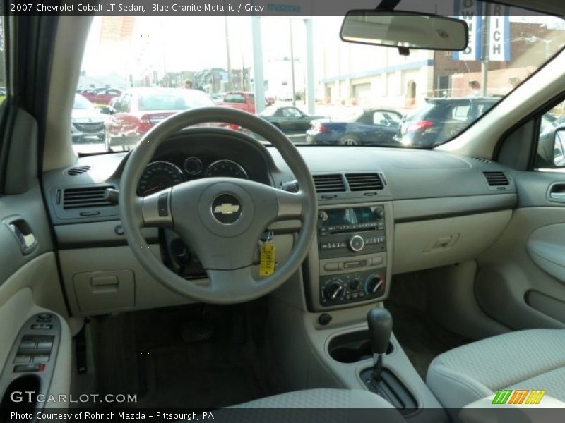 Blue Granite Metallic / Gray 2007 Chevrolet Cobalt LT Sedan