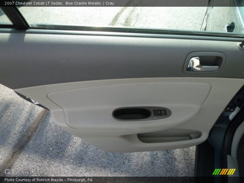 Blue Granite Metallic / Gray 2007 Chevrolet Cobalt LT Sedan