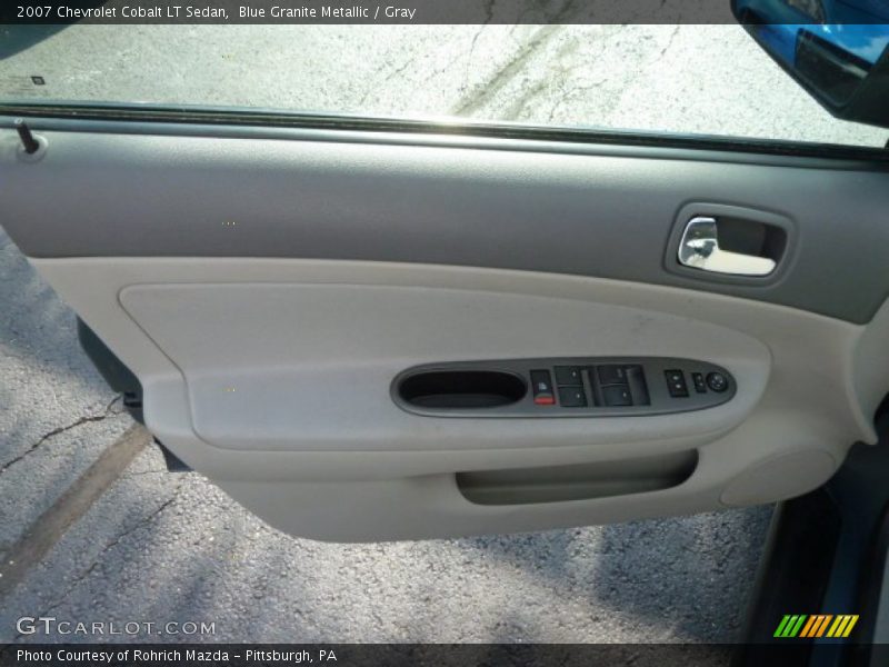 Blue Granite Metallic / Gray 2007 Chevrolet Cobalt LT Sedan