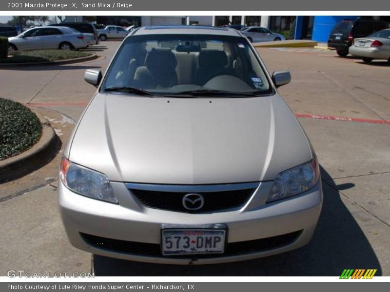 Sand Mica / Beige 2001 Mazda Protege LX