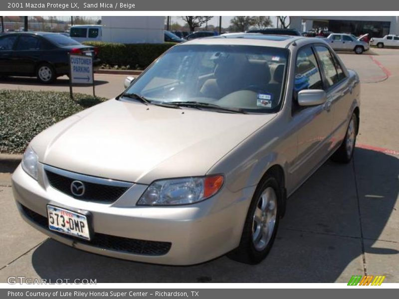 Sand Mica / Beige 2001 Mazda Protege LX